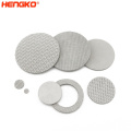 20 100 micron stainless steel wire mesh Round mesh metal filter multi-layer mesh filter screen filter disc